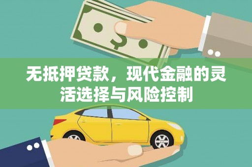 伸港无抵押贷款，现代金融的灵活选择与风险控制