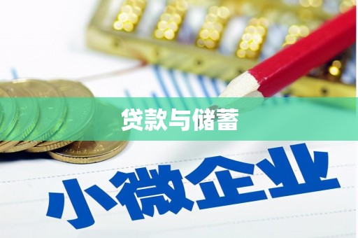 伸港贷款与储蓄