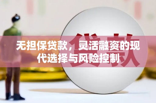 伸港无担保贷款，灵活融资的现代选择与风险控制