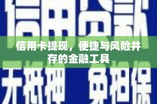 伸港信用卡提现，便捷与风险并存的金融工具
