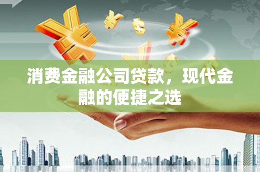 伸港消费金融公司贷款，现代金融的便捷之选