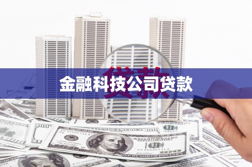 伸港金融科技公司贷款