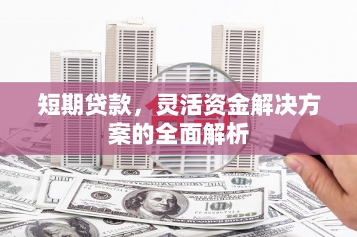 伸港短期贷款，灵活资金解决方案的全面解析
