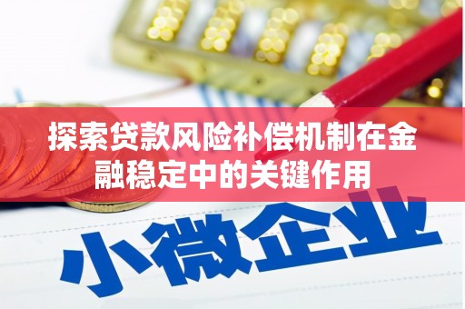 伸港探索贷款风险补偿机制在金融稳定中的关键作用