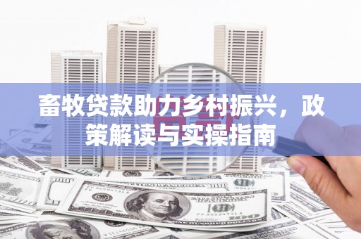 伸港畜牧贷款助力乡村振兴，政策解读与实操指南