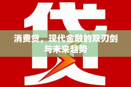 伸港消费贷，现代金融的双刃剑与未来趋势